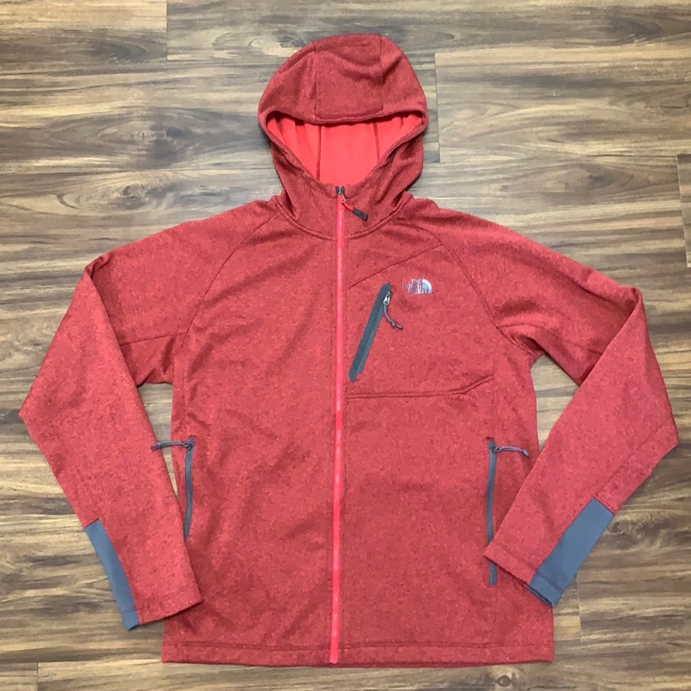 The North Face Jacket men’s Large (red/gray)